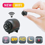 1080P HD Mini WiFi Security Camera with Night Vision and Audio Recording