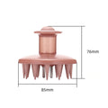 Silicone Scalp Oil Applicator & Shampoo Massage Brush for Hair Growth Care