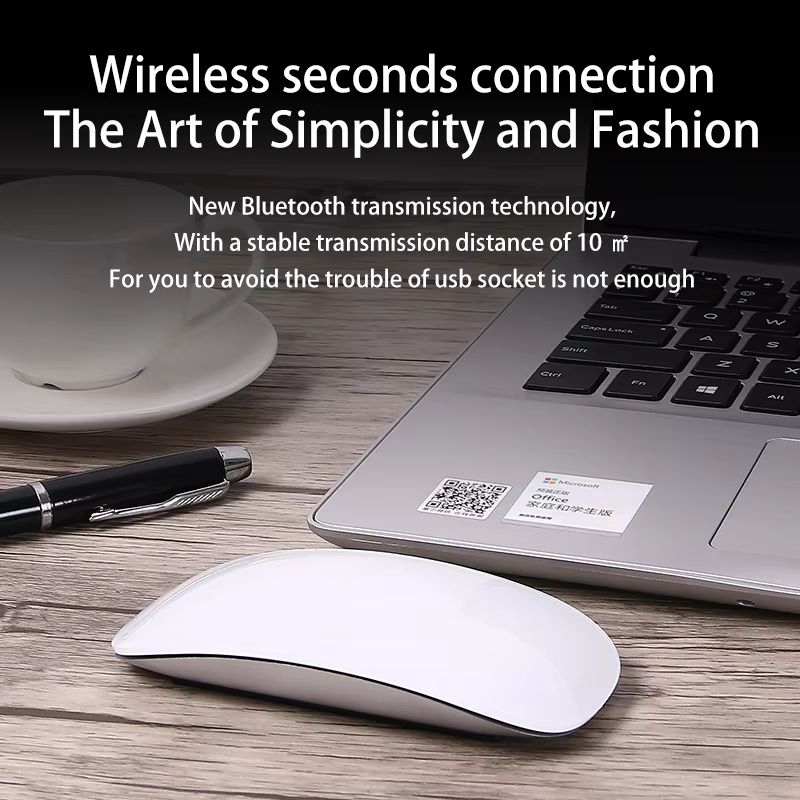 Magic Wireless Mouse Original Official For Apple, Bluetooth Multi-Touch Mouse For Macbook Pro Air Mini Laptop Tablet